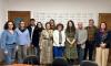 Goretti Sanmartín e María Rozas visitaron a nova sede de EspazoCoop