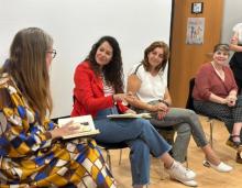 Un momento do panel institucional no que participaron a Xunta de Galicia e Espazo Coop